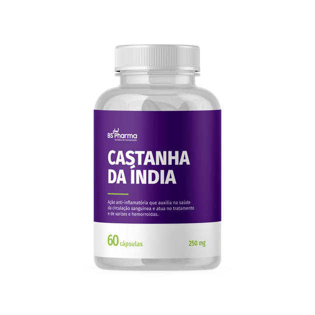 Castanha da índia 250mg