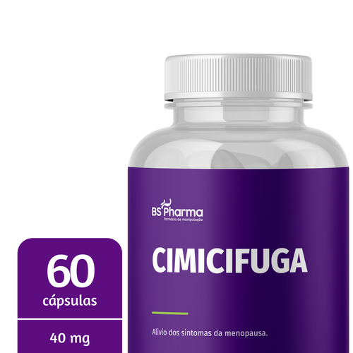 Cimicifuga 40mg, 60 Cápsulas da BS Pharma, foto 2