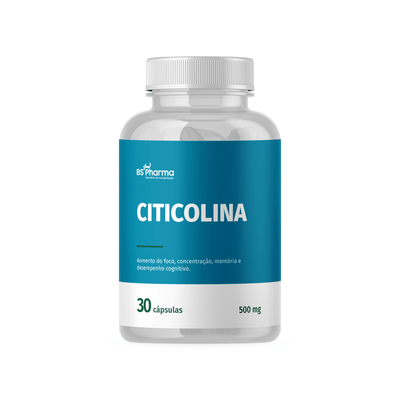 Citicolina 500 mg - 30 Cápsulas