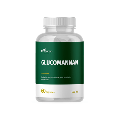 Glucomannan 600 mg - 30 Cápsulas