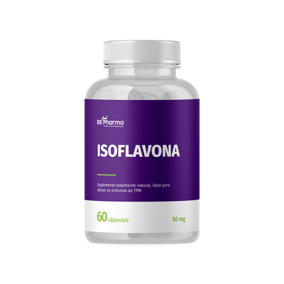 Isoflavona 80 mg - 60 Cápsulas