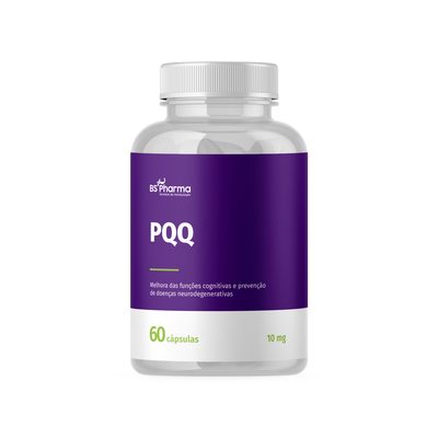PQQ 10 mg (Pirroloquinolina Quinona) - 60 Cápsulas