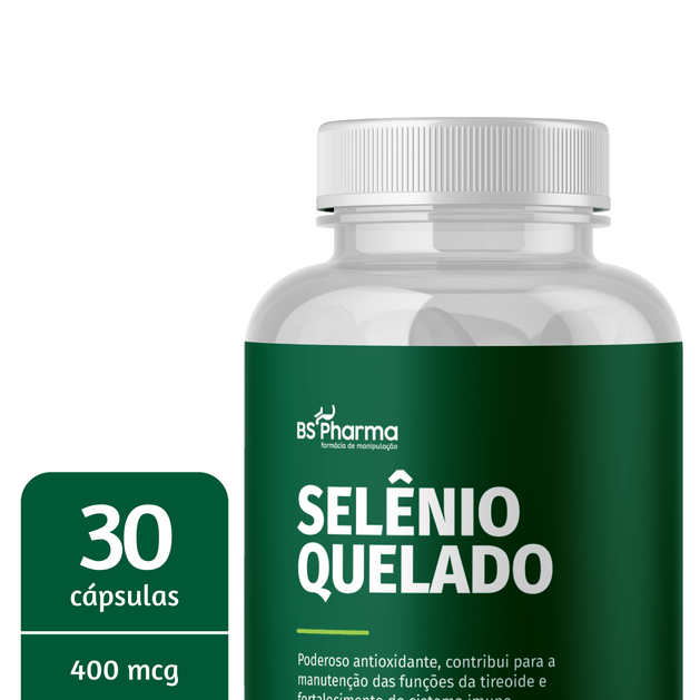 Selênio Quelado 400mcg